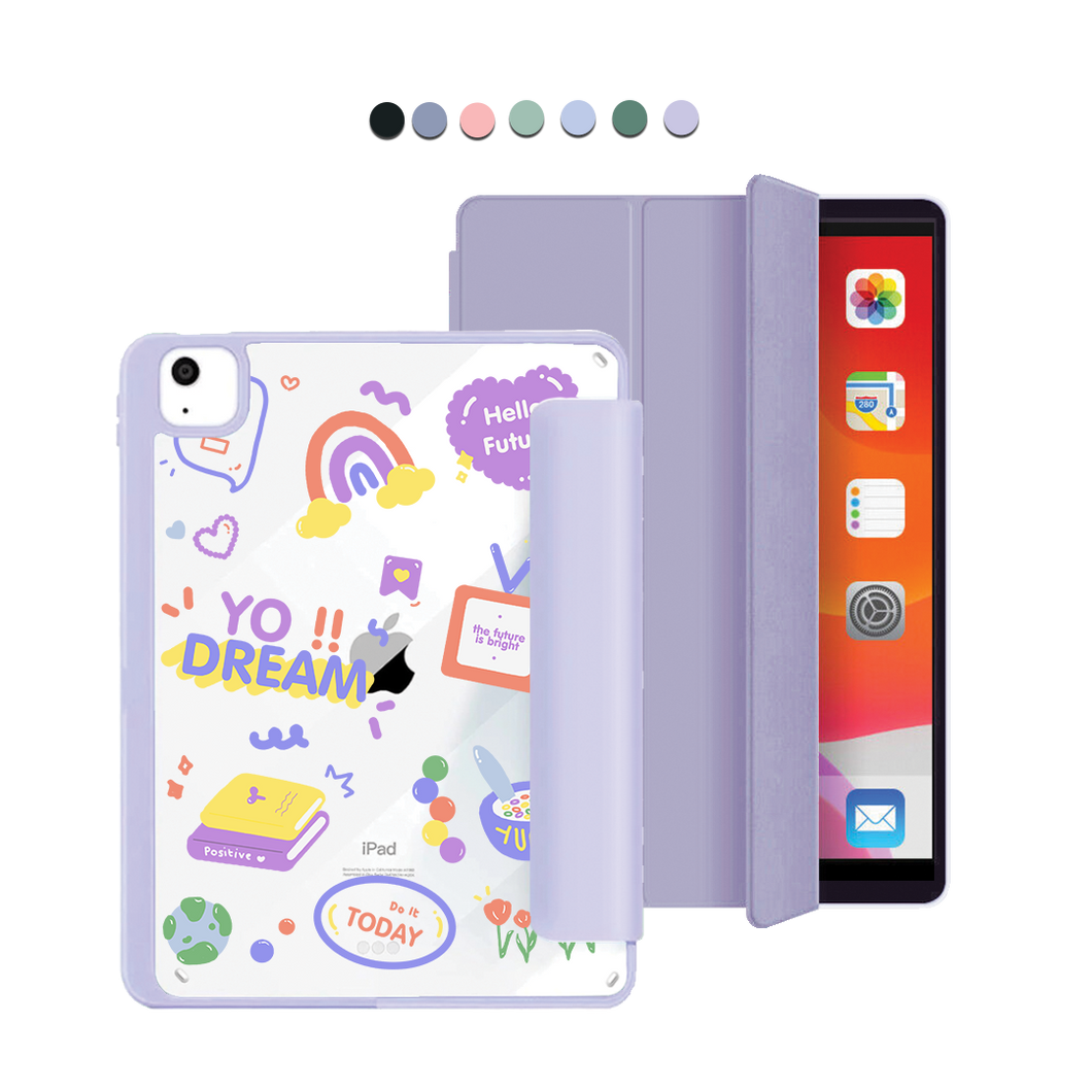 iPad Acrylic Flipcover - Hello Future