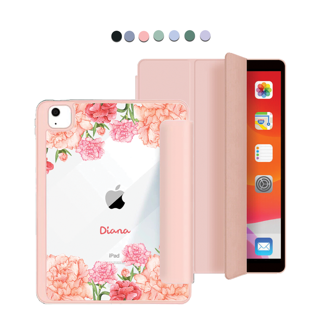 iPad Acrylic Flipcover - January Carnation