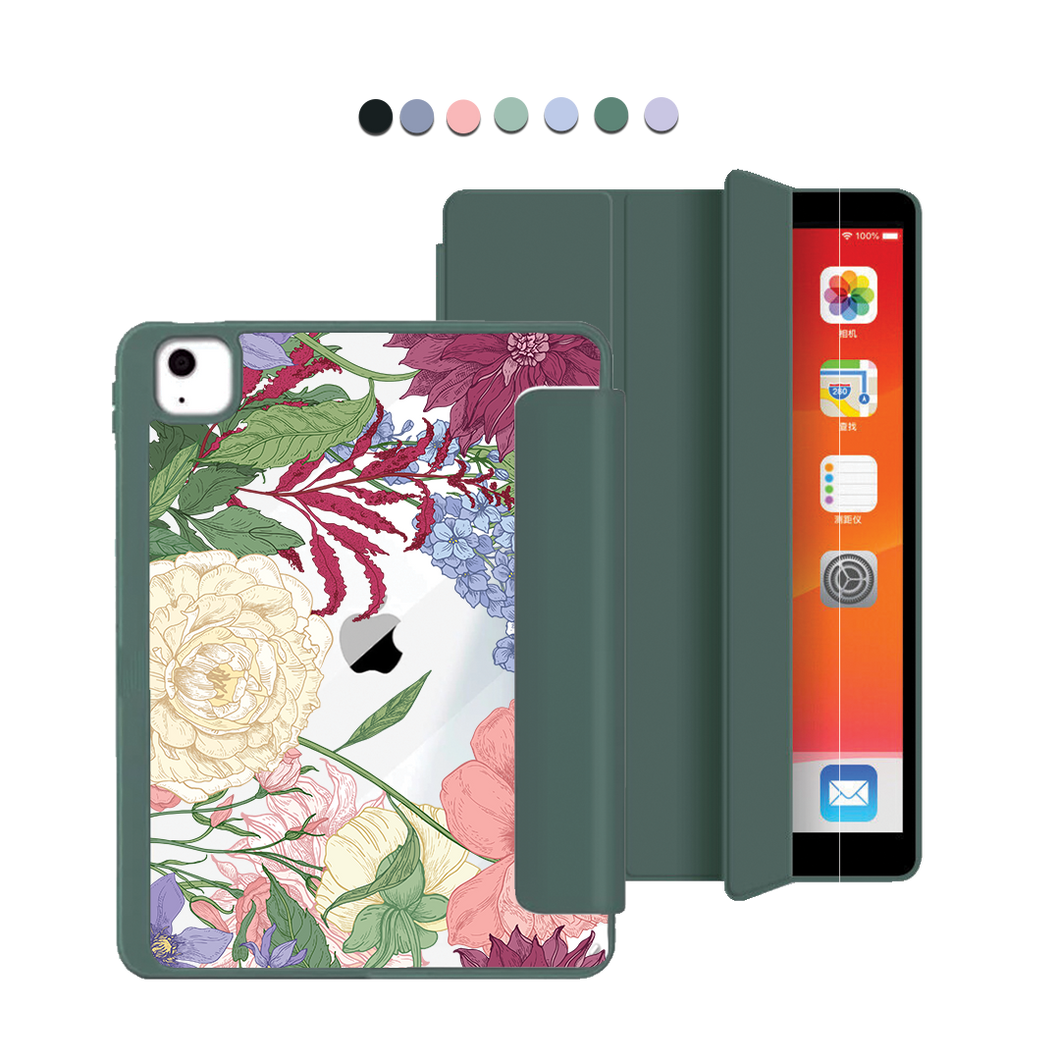 iPad Acrylic Flipcover - July Delphinium