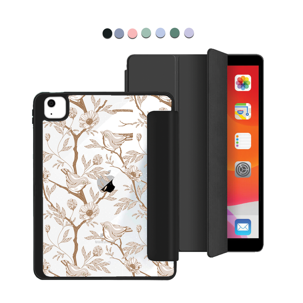 iPad Acrylic Flipcover - Lovebird Monochrome 3.0