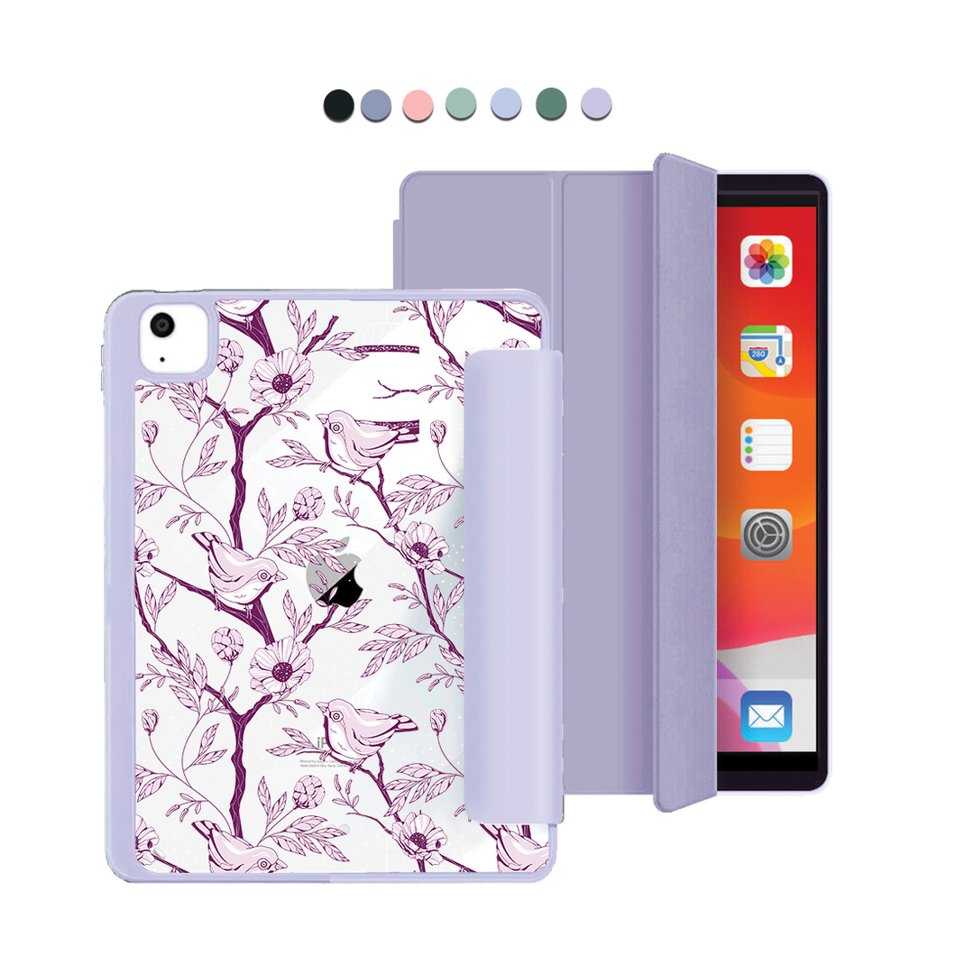 iPad Acrylic Flipcover - Lovebird Monochrome 5.0