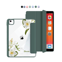 Load image into Gallery viewer, iPad Acrylic Flipcover - May Lily of the Valley
