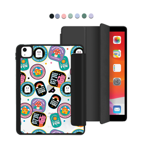 iPad Acrylic Flipcover - Monster Sticker Pack