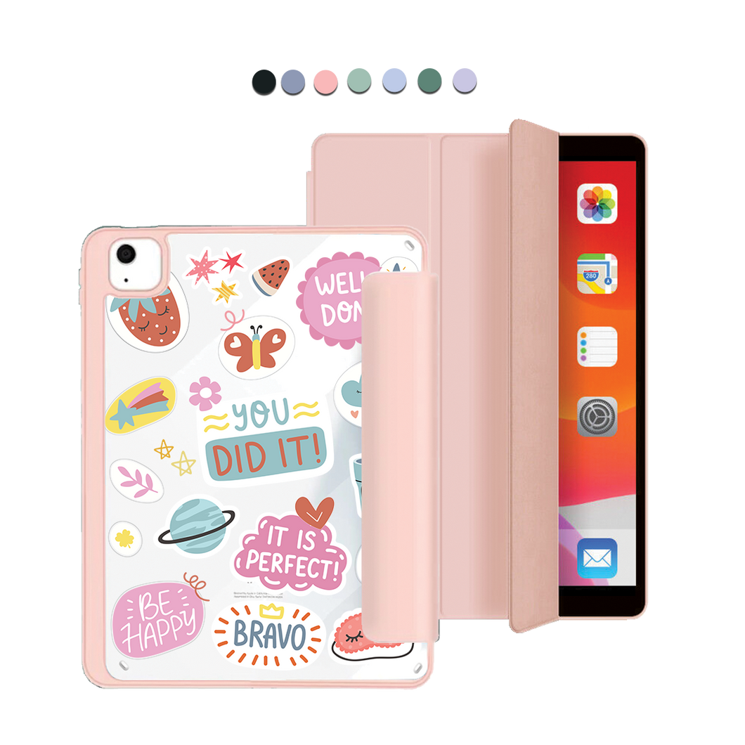 iPad Acrylic Flipcover - Motivation Sticker Pack 1.0