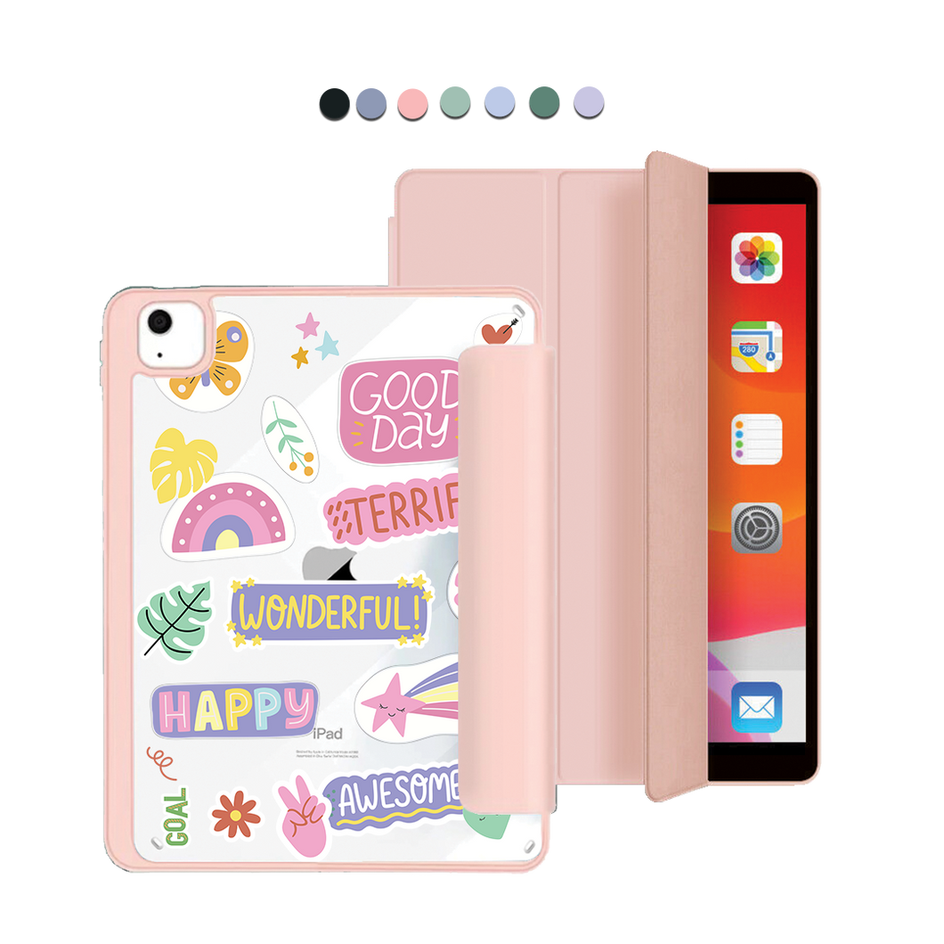 iPad Acrylic Flipcover - Motivation Sticker Pack 2.0