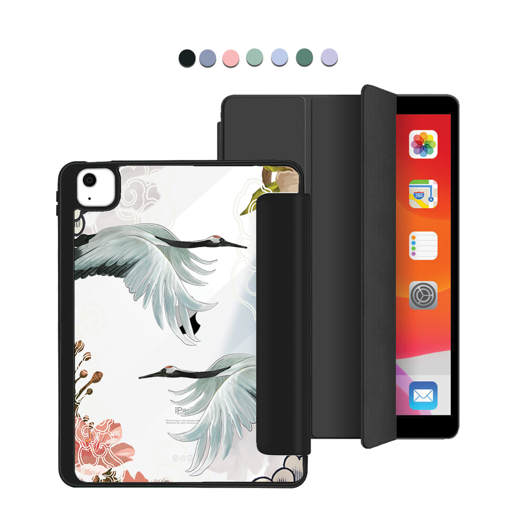 iPad Acrylic Flipcover - Oil Painting Bird