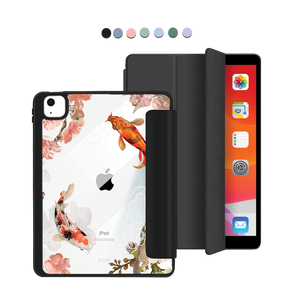 iPad Acrylic Flipcover - Oil Painting Koi