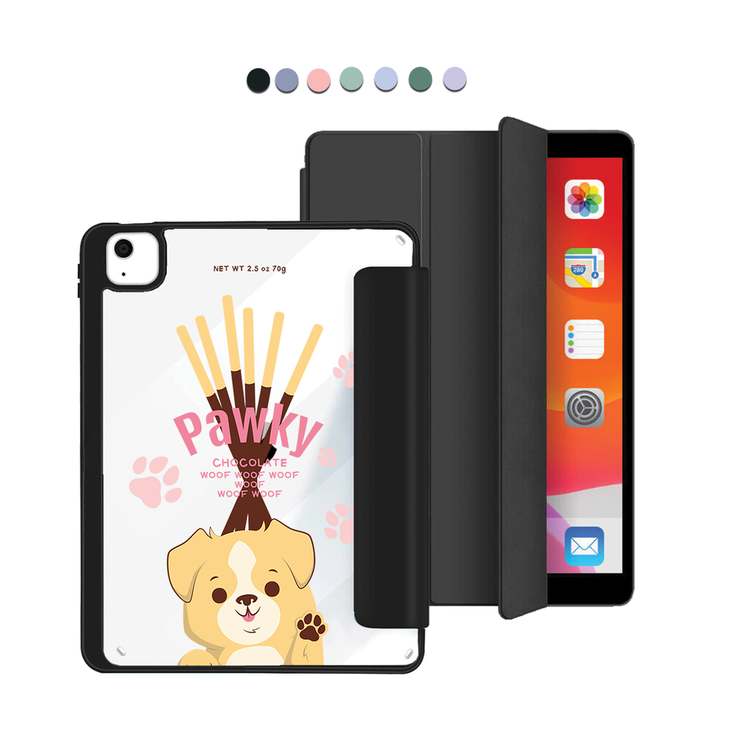 iPad Acrylic Flipcover - Pawky Dog