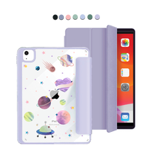 Load image into Gallery viewer, iPad Acrylic Flipcover - Pink Planet
