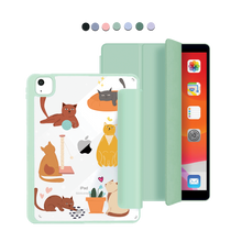 Load image into Gallery viewer, iPad Acrylic Flipcover - Playful Cat 1.0
