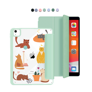 iPad Acrylic Flipcover - Playful Cat 1.0