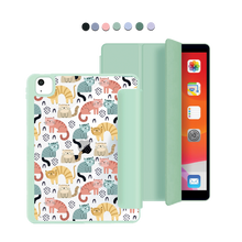 Load image into Gallery viewer, iPad Acrylic Flipcover - Rainbow Meow 1.0
