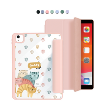 Load image into Gallery viewer, iPad Acrylic Flipcover - Rainbow Meow 2.0
