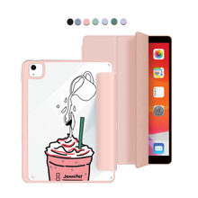 Load image into Gallery viewer, iPad Acrylic Flipcover - Raspberry Frappe
