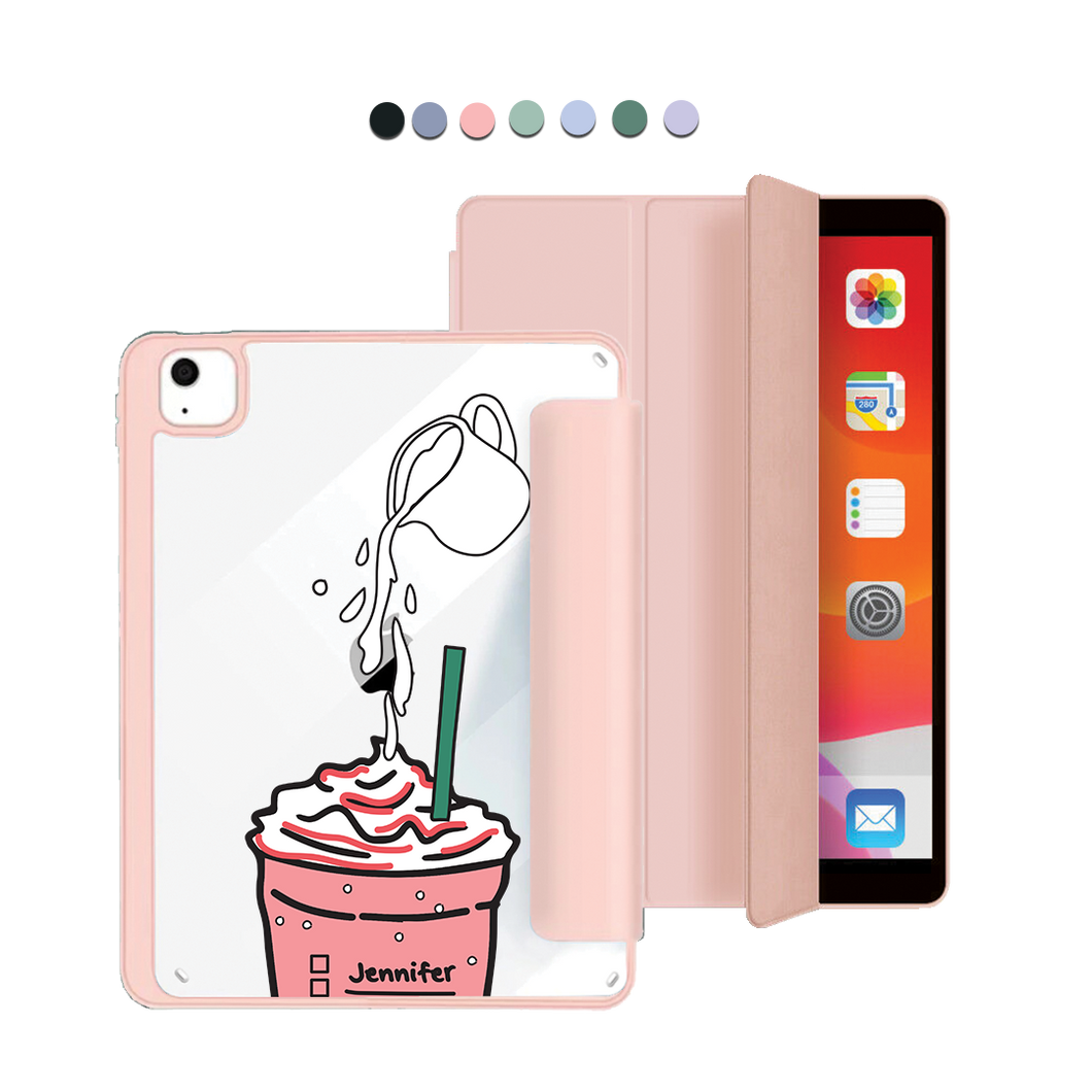 iPad Acrylic Flipcover - Raspberry Frappe