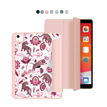 Load image into Gallery viewer, iPad Acrylic Flipcover - Tiger &amp; Floral 2.0
