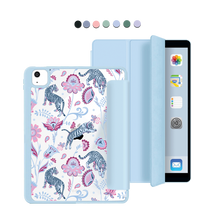 Load image into Gallery viewer, iPad Acrylic Flipcover - Tiger &amp; Floral 3.0
