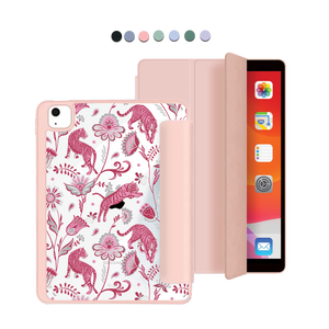 iPad Acrylic Flipcover - Tiger & Floral 7.0