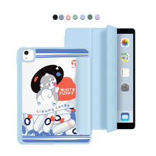 Load image into Gallery viewer, iPad Acrylic Flipcover - White Puppy
