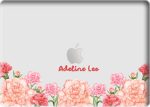 Load image into Gallery viewer, MacBook Snap Case - January Carnation
