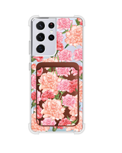 Load image into Gallery viewer, Android Magnetic Wallet Case - January Carnation
