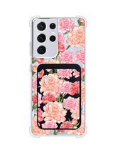 Load image into Gallery viewer, Android Magnetic Wallet Case - January Carnation
