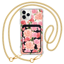Load image into Gallery viewer, iPhone Magnetic Wallet Case - January Carnation
