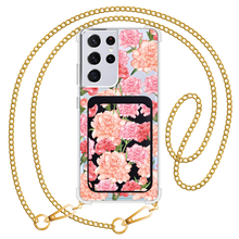 Load image into Gallery viewer, Android Magnetic Wallet Case - January Carnation
