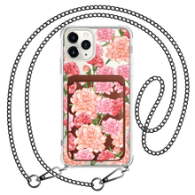 Load image into Gallery viewer, iPhone Magnetic Wallet Case - January Carnation
