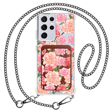 Load image into Gallery viewer, Android Magnetic Wallet Case - January Carnation
