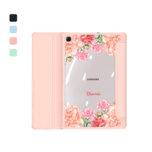 Load image into Gallery viewer, Android Tab Acrylic Flipcover - January Carnation
