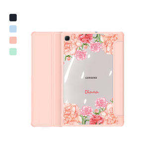 Android Tab Acrylic Flipcover - January Carnation