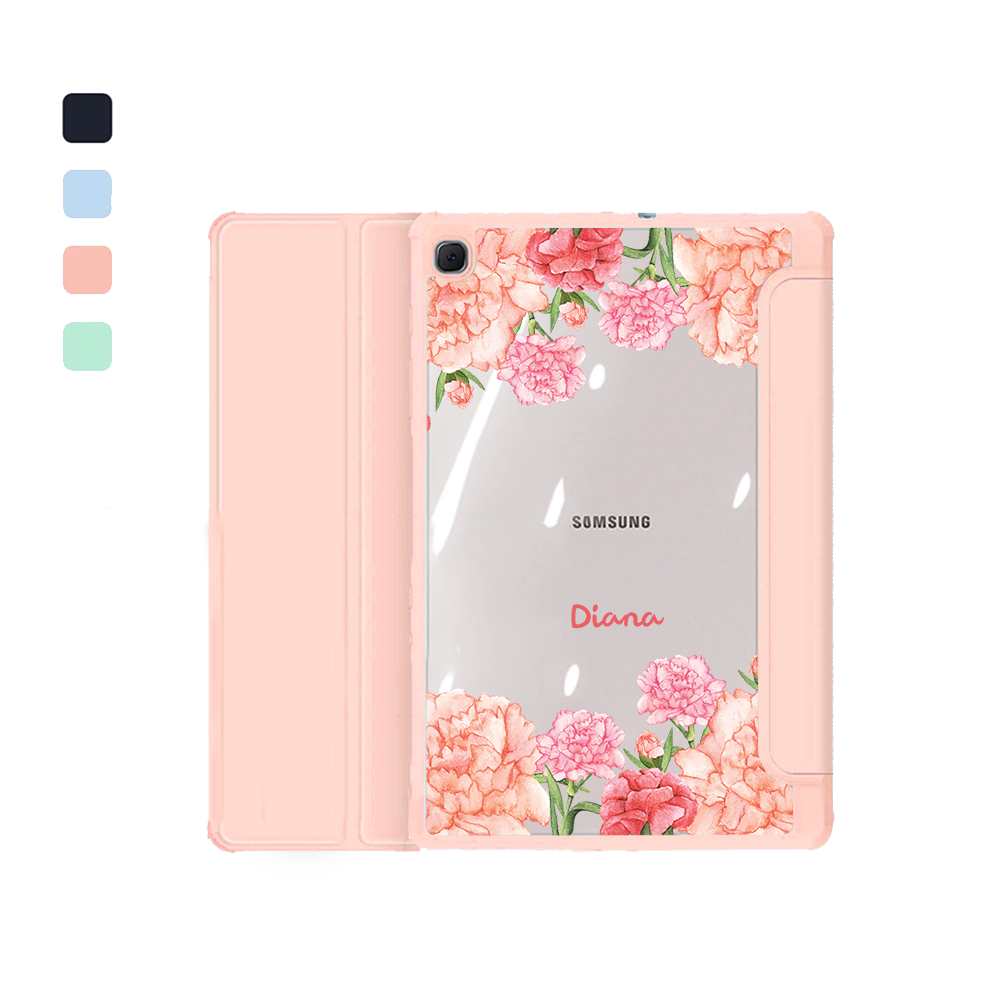 Android Tab Acrylic Flipcover - January Carnation