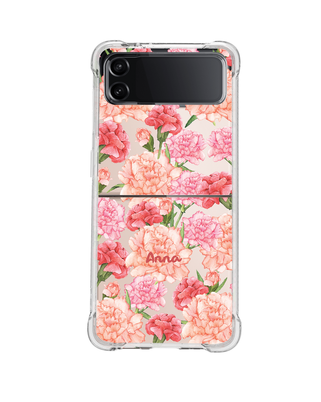 Android Flip / Fold Case - January Carnation