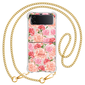 Android Flip / Fold Case - January Carnation