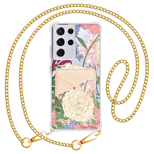 Android Phone Wallet Case - July Delphinium 2.0