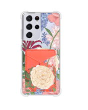 Load image into Gallery viewer, Android Phone Wallet Case - July Delphinium 2.0
