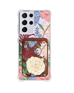 Android Magnetic Wallet Case - July Delphinium