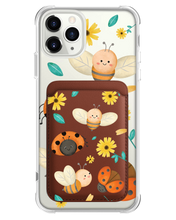 Load image into Gallery viewer, iPhone Magnetic Wallet Case - Lady Bug &amp; Bee
