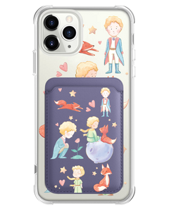 iPhone Magnetic Wallet Case - Little Prince & Fox