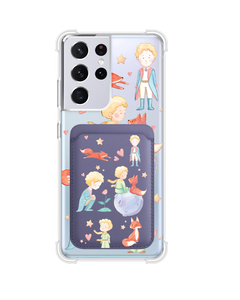 Android Magnetic Wallet Case - Little Prince & Fox