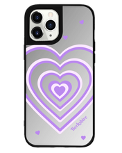 Load image into Gallery viewer, iPhone Mirror Grip Case -  Love Mirror Violet
