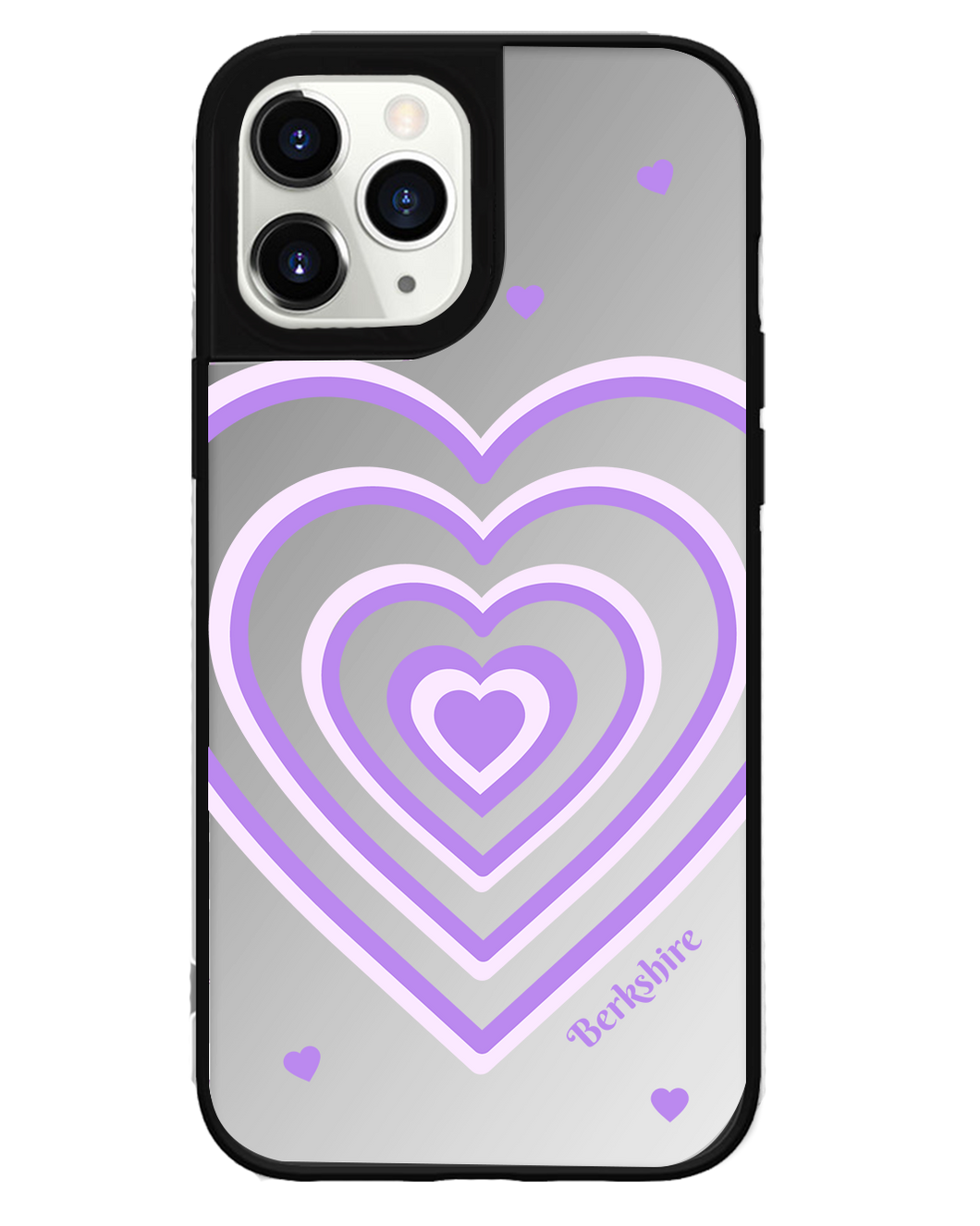 iPhone Mirror Grip Case -  Love Mirror Violet