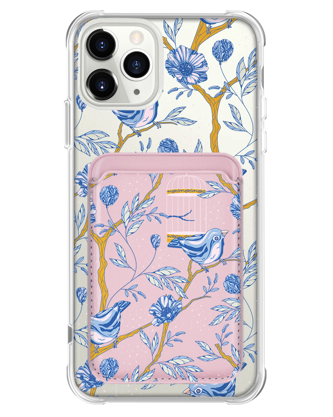 iPhone Magnetic Wallet Case - Lovebird 10.0