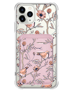 iPhone Magnetic Wallet Case - Lovebird 13.0