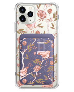 iPhone Magnetic Wallet Case - Lovebird 14.0