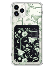 Load image into Gallery viewer, iPhone Magnetic Wallet Case - Lovebird Monochrome 4.0
