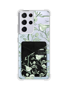 Android Phone Wallet Case - Lovebird Monochrome 4.0
