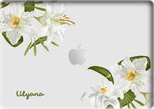 Load image into Gallery viewer, MacBook Snap Case - May Lily Of The Valley
