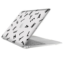 Load image into Gallery viewer, Macbook Snap Case - CUSTOM MONOGRAM Noir
